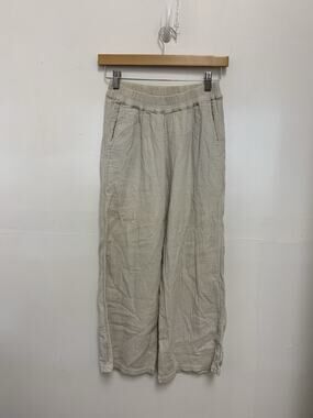 Sister Katie Organic Cotton Gauze Baggy Cropped Pants XS